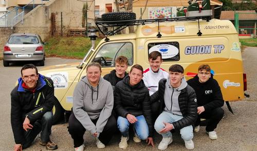 Les 1UFA Logistique parrainent un équipage du 4L Trophy course solidaire