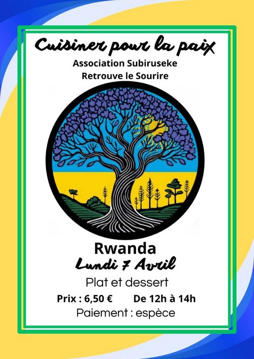 « Cuisiner pour la Paix » : Un Projet Scolaire pour Commémorer le Génocide des Tutsi au Rwanda