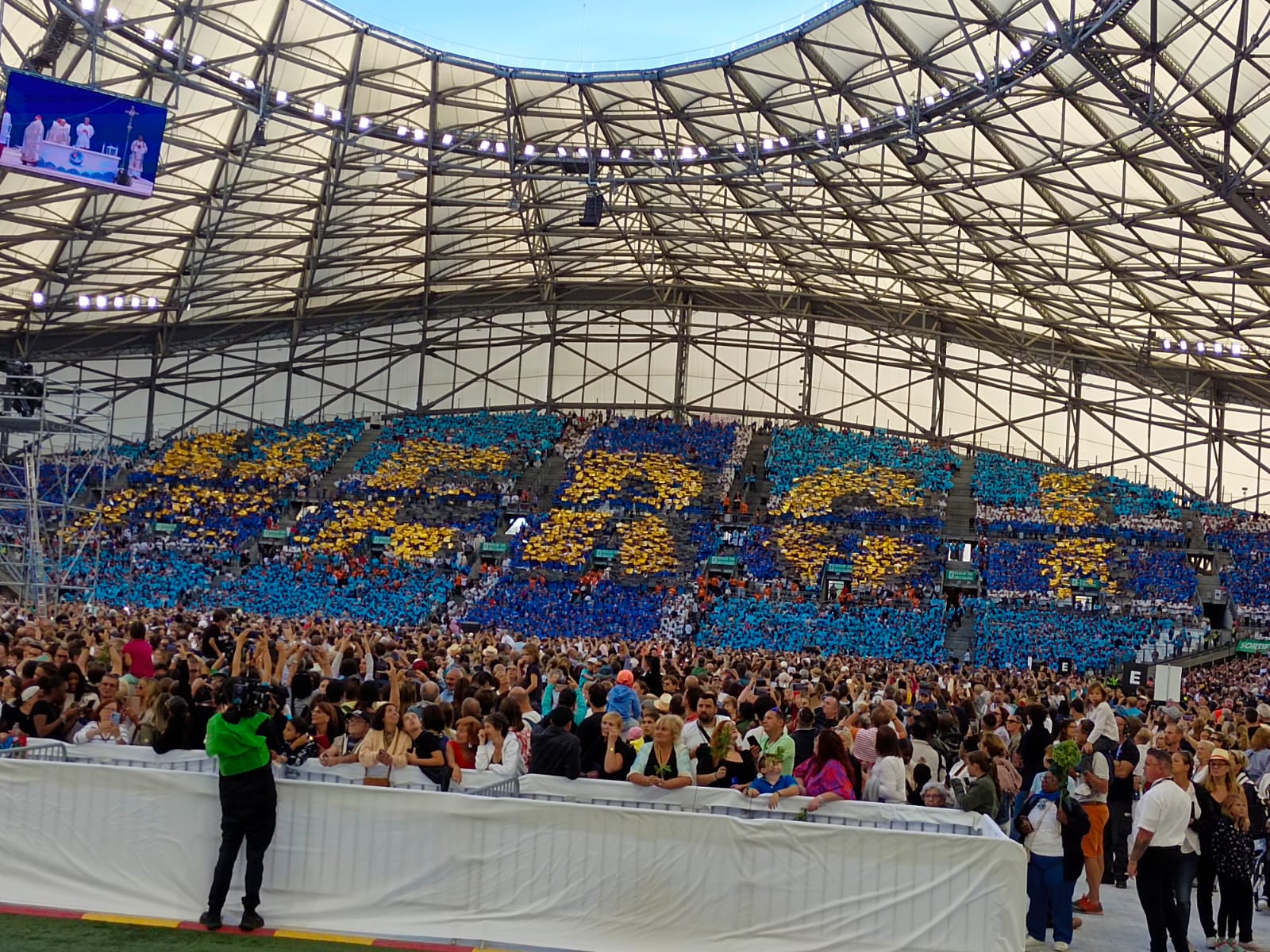 Venue du Pape François